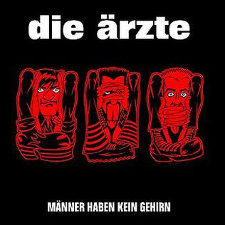 Die Ärzte - Männer haben kein Gehirn (Album Cover)