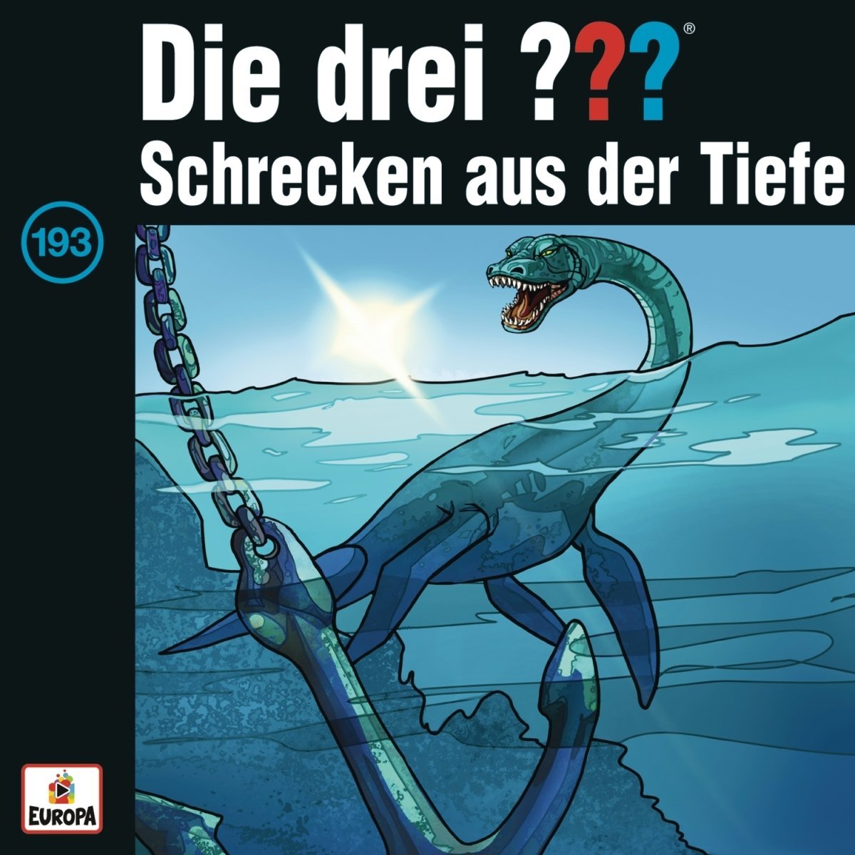 Die drei Fragezeichen - Schrecken aus der Tiefe (Album Cover)