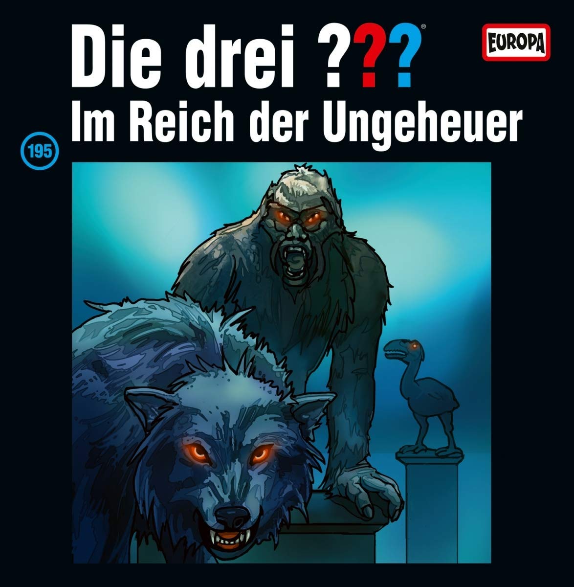 Die drei Fragezeichen - Im Reich der Ungeheuer (Album Cover)