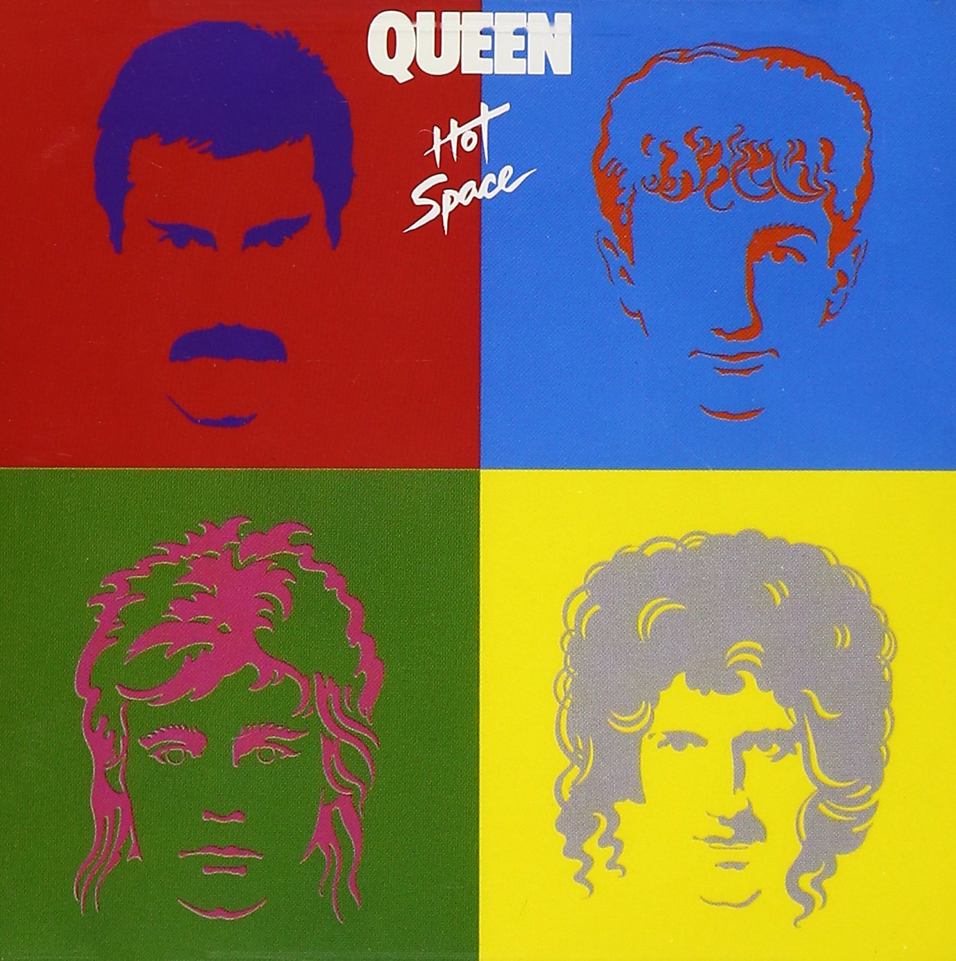 Queen - Hot Space (Album Cover)