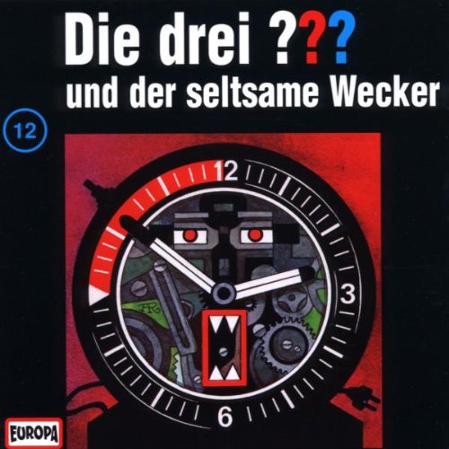 Die drei Fragezeichen - 12/Der seltsame Wecker (Album Cover)