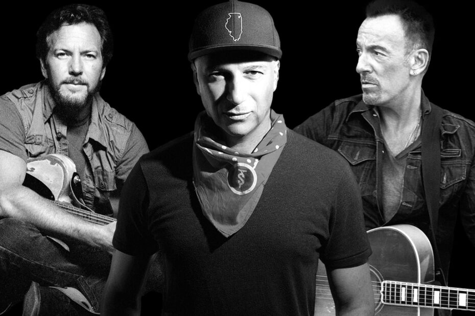 Vedder, Morello, Springsteen (Foto: Facebook)