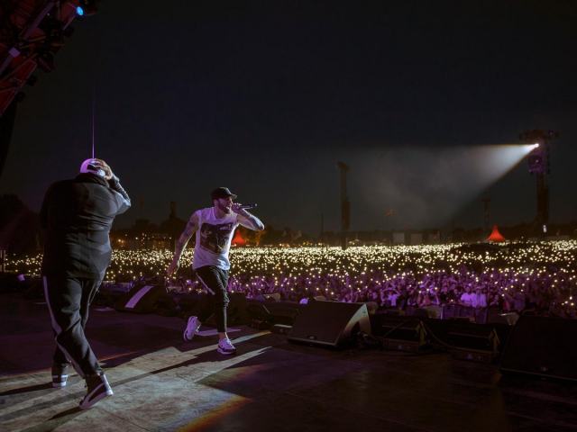 Eminem 2018 in Roskilde (Foto: Jeremy Deputat)