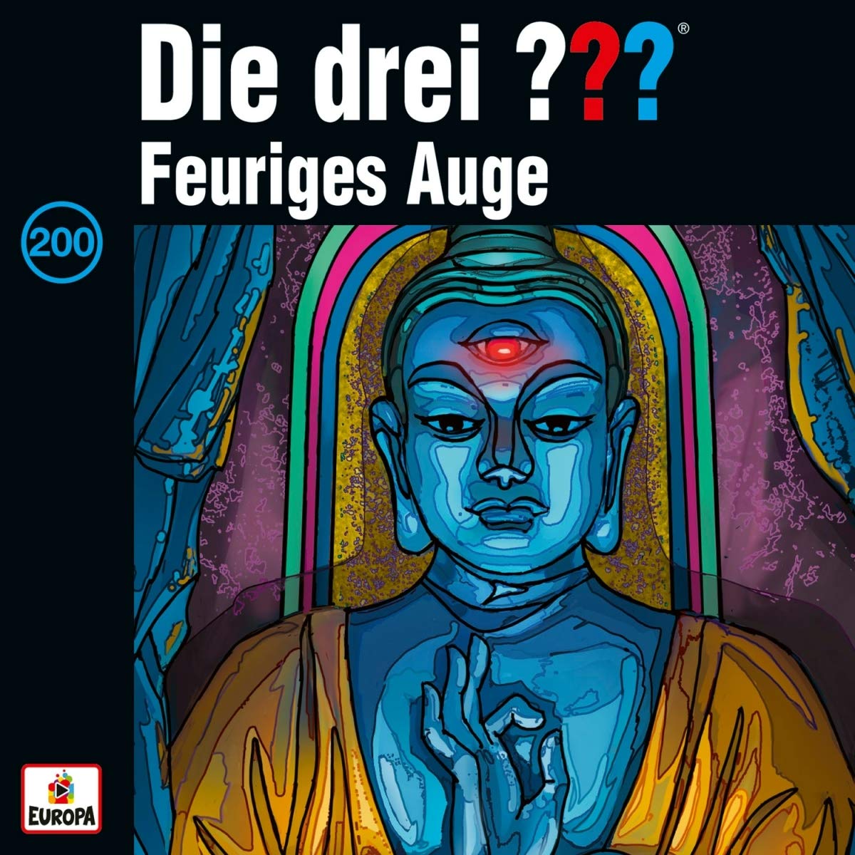 Die drei ??? – Feuriges Auge (Album Cover)