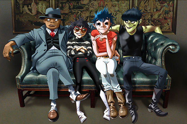 Gorillaz (Credit: Warner / Jamie C. Hewlett)