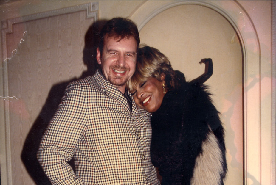 Steve Blame und Tina Turner (Foto: Steve Blame)