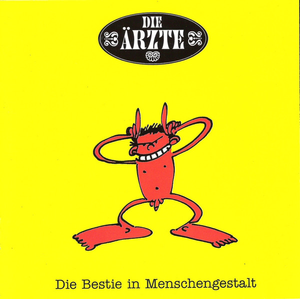 Die Ärzte - Die Bestie in Menschengestalt (Albumcover)