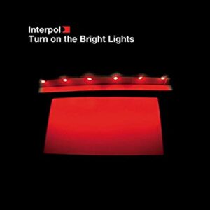 Interpol - Turn On The Bright Lights (Albumcover)