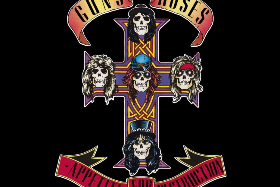 Guns N' Roses - Appetite For Destruction (Albumcover)